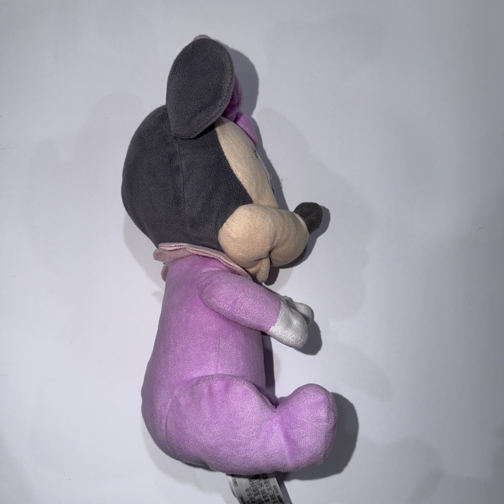 Disney Parks Purple Baby Minnie Mouse Plush Stuffed Animal EUC - Picture 4 of 8